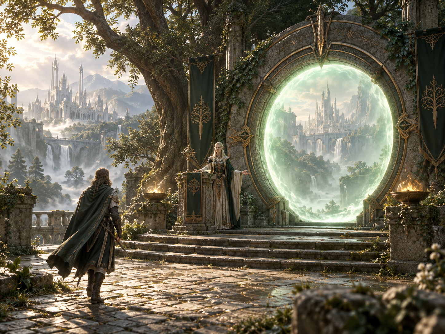 Gatekeeperis prie akmeninių teleportacijos vartų